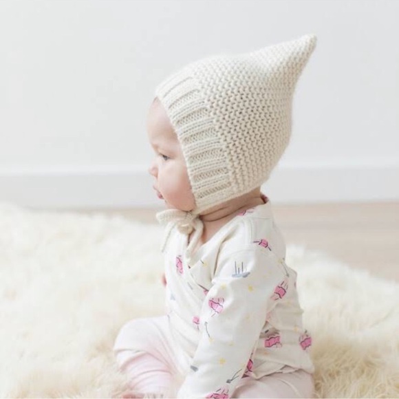 Baby Bonnet : Hanna Andersson Baby Soft Alpaca Bonnet - Picture 1 of 12